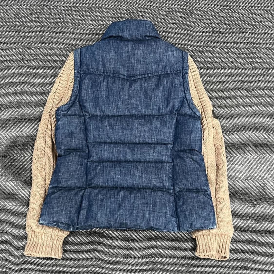 빈폴 니트 슬리브 데님 패딩 v1167  상품이미지2