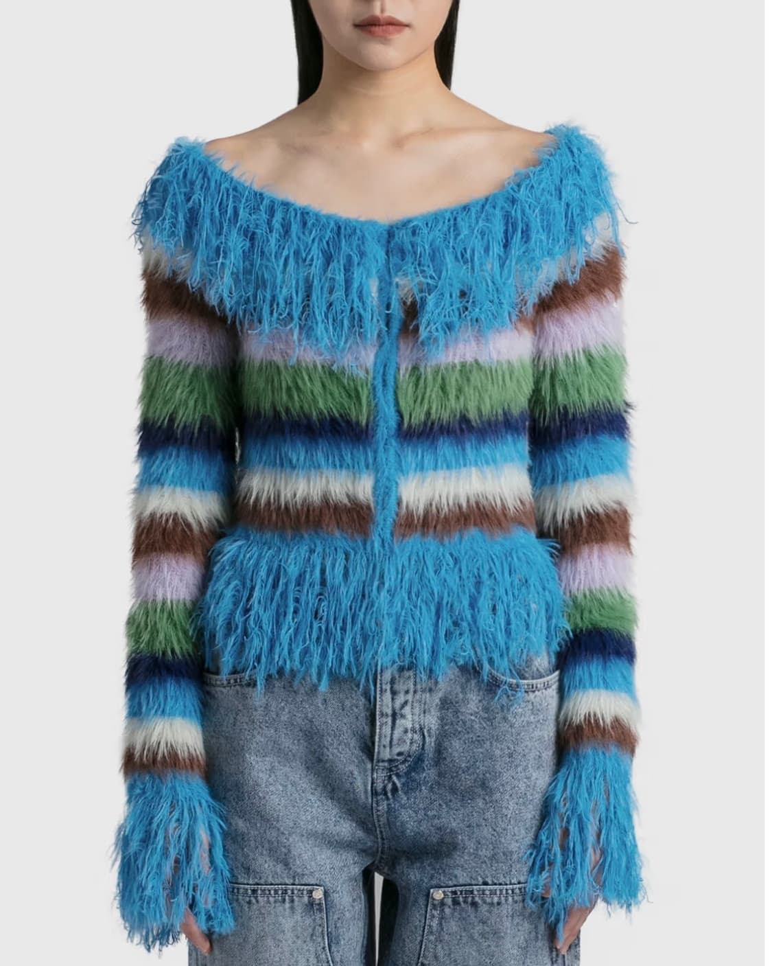 하우스오브써니 VIVIENNE FEATHER KNIT 상품이미지1