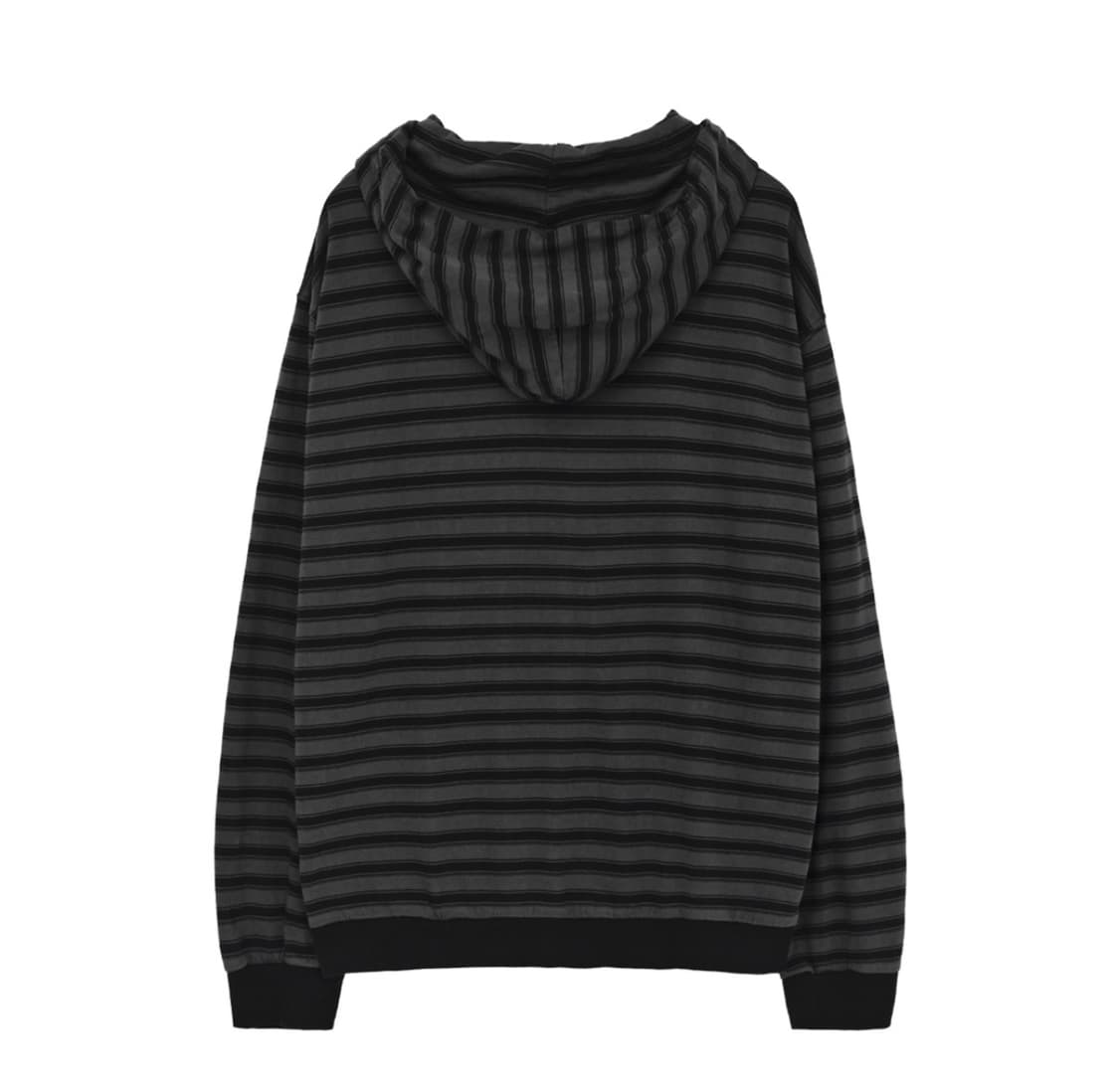 폴리테루 휴먼 인덱스 휴먼 스트라이프 집 후디 블랙 3사이즈 팝니다 상품이미지2