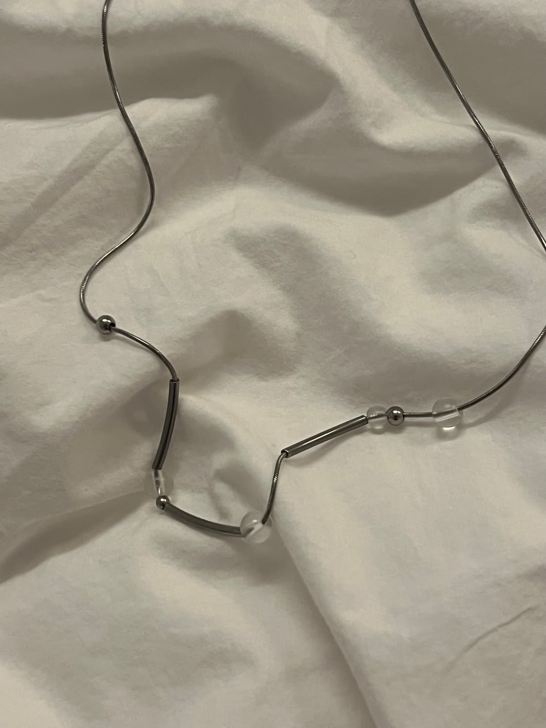 세이지가세이지 Module Necklace (White) 상품이미지2