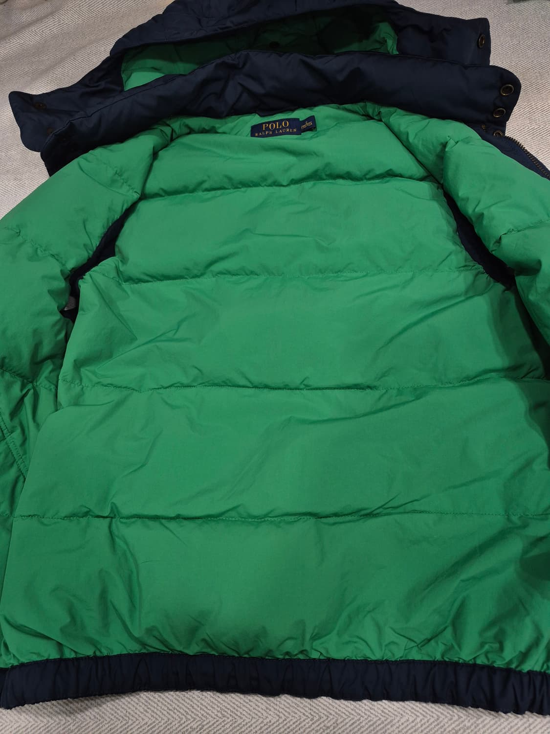 폴로랄프로렌 오리털 다운 베스트 패딩조끼 네이비 남성 90~95사이즈 상품이미지6