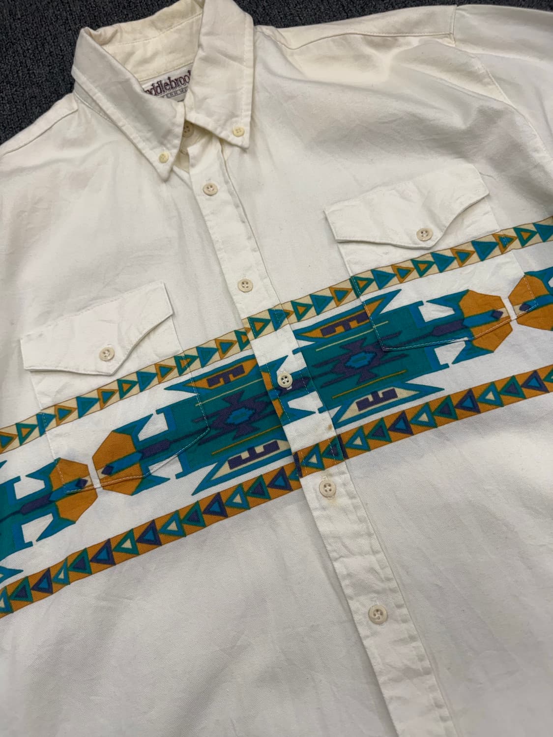 L)Saddlebrook 빈티지 나바호 패턴 셔츠 상품이미지3