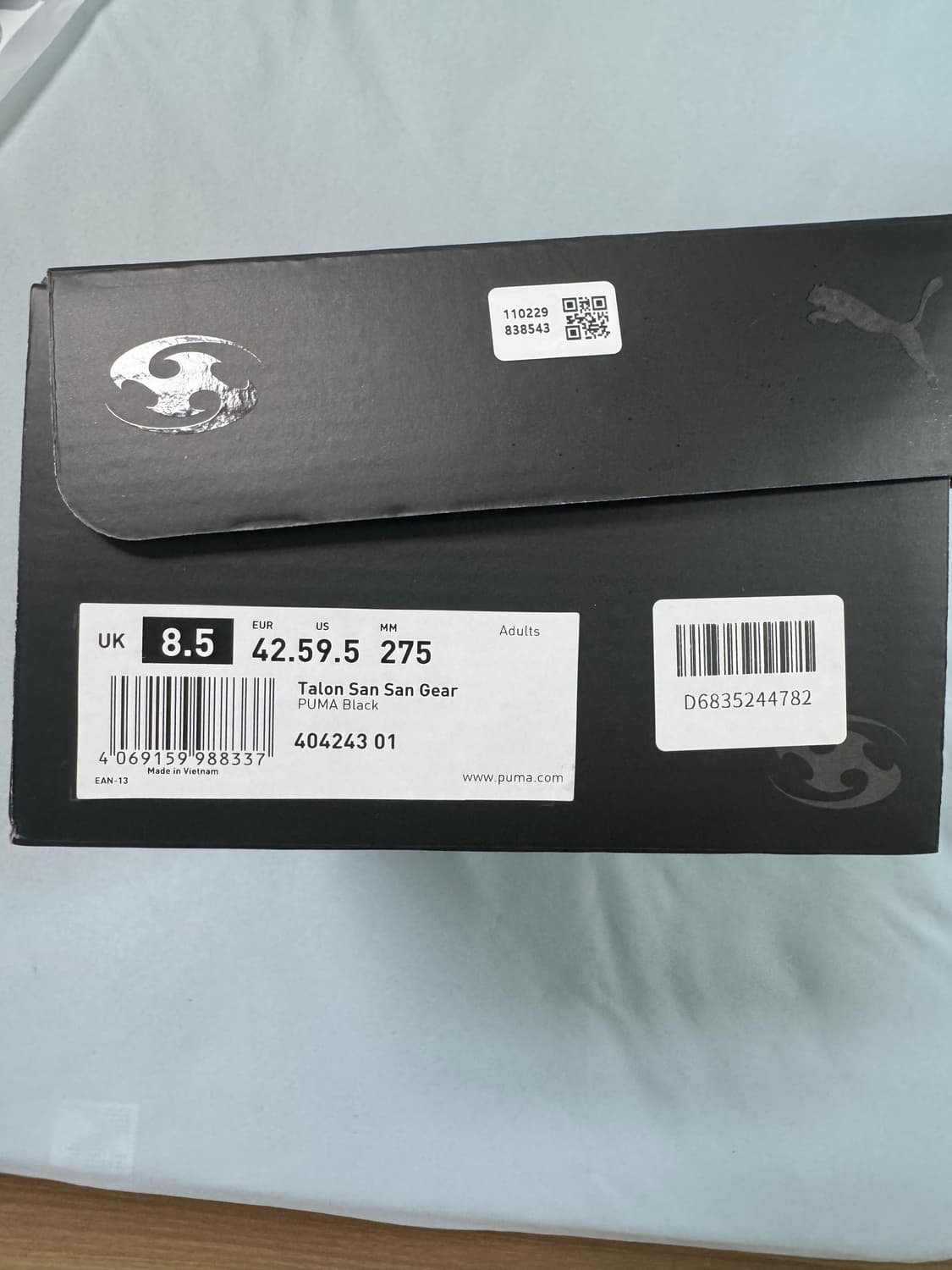 산산기어x푸마 탈론 블랙 275 새상품 상품이미지4