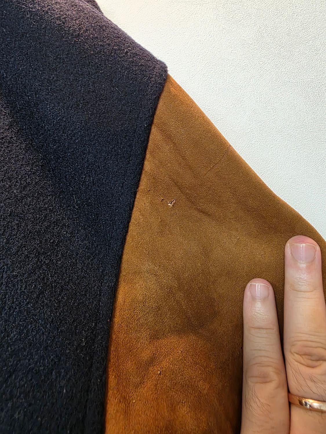 USA 골든베어 스타디움 바시티 자켓 레더 스웨이드 XL 110-115 상품이미지9