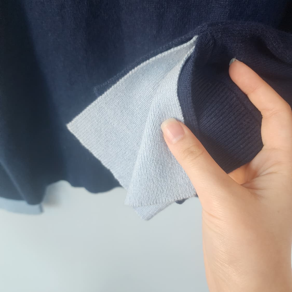 오일릴리 네이비 캐시미어 가디건 상품이미지6