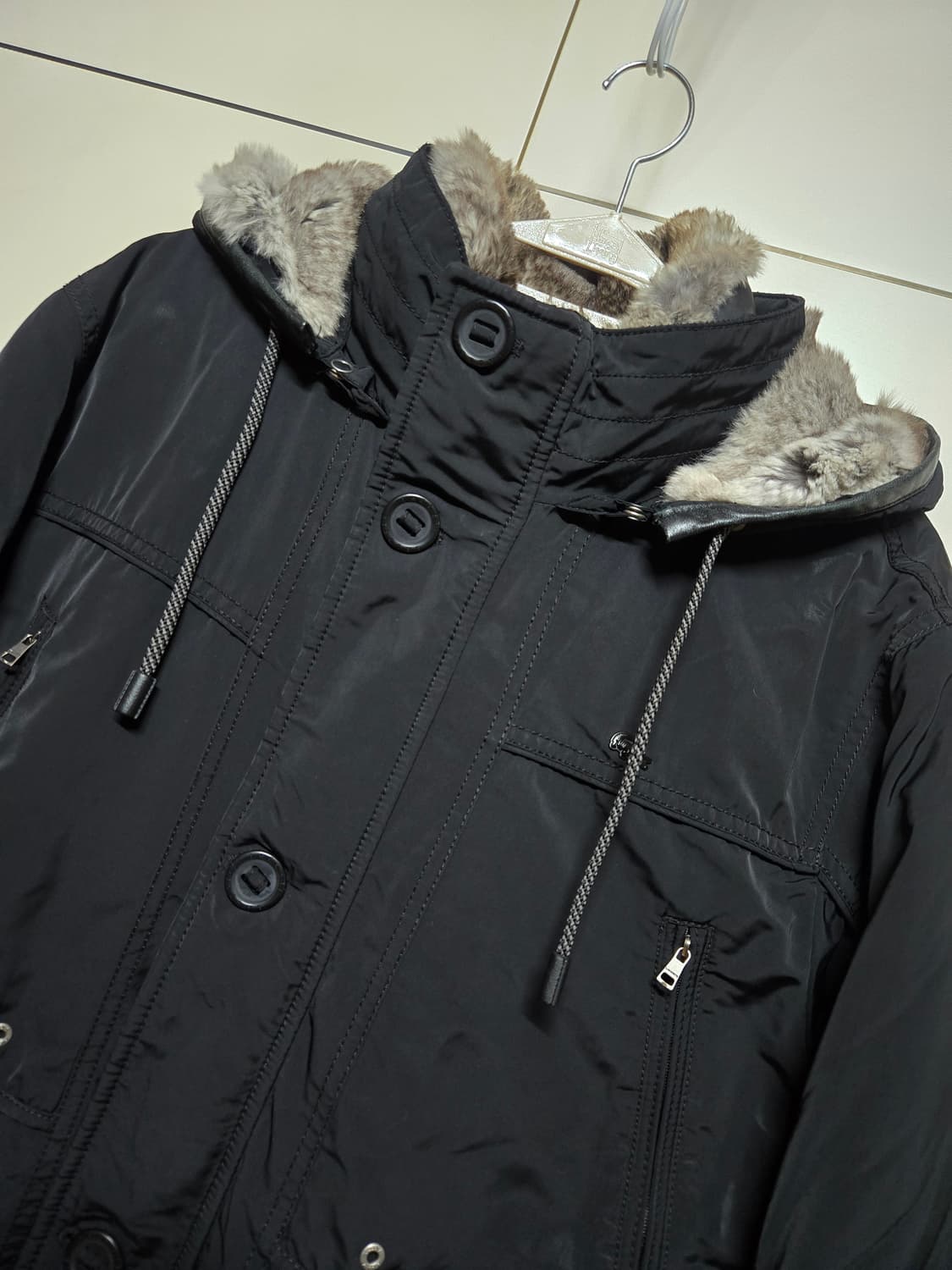 라코스테 남성 덕다운 점퍼(토끼털) 상품이미지2