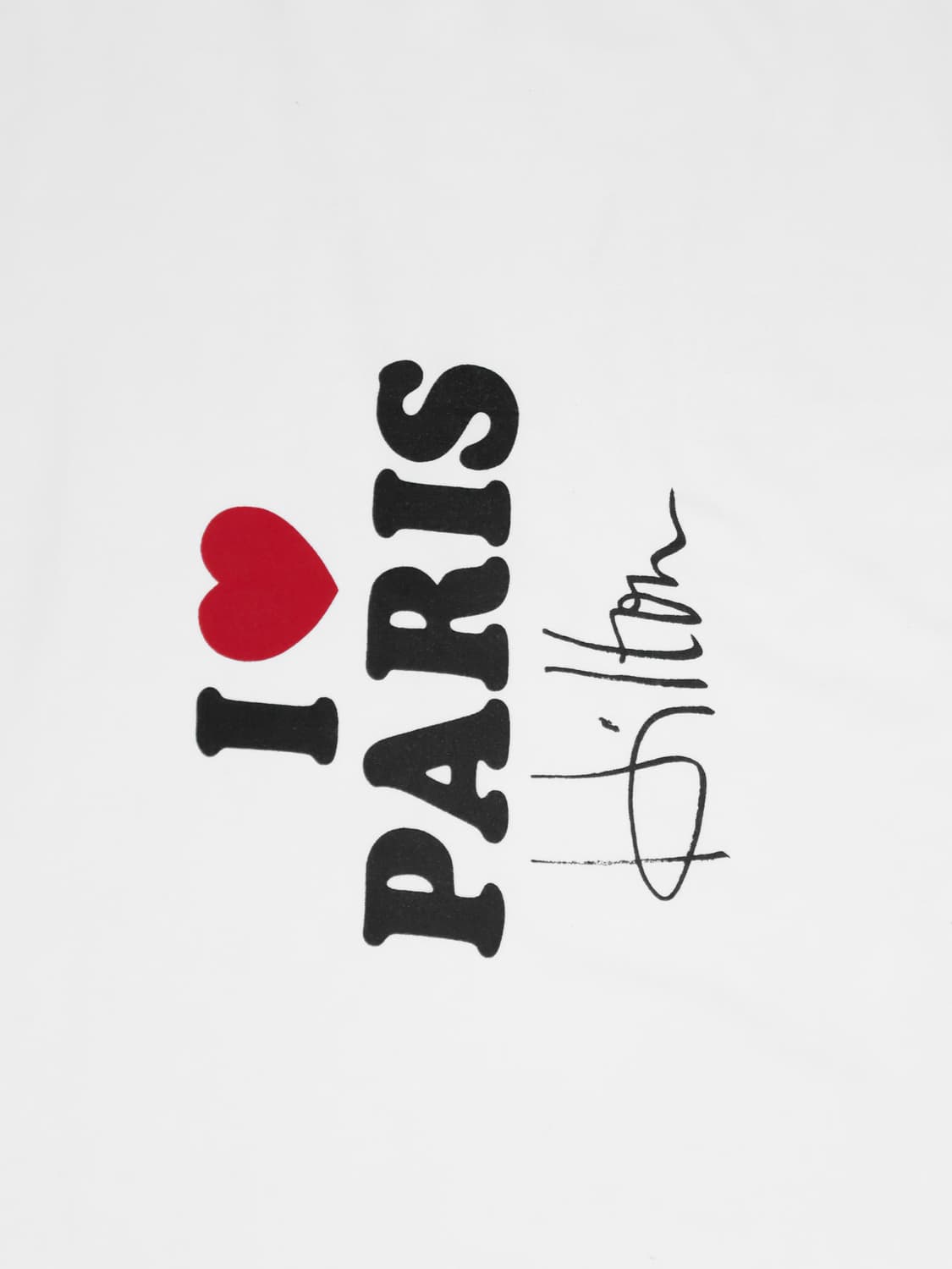 [정품]베트멍 아이 러브 파리 패리스 힐튼 프린팅 티셔츠 XS 상품이미지2