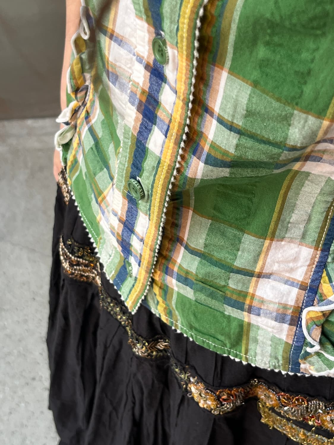 Hysteric Glamour 히스테릭글래머 프릴 셔츠 상품이미지4