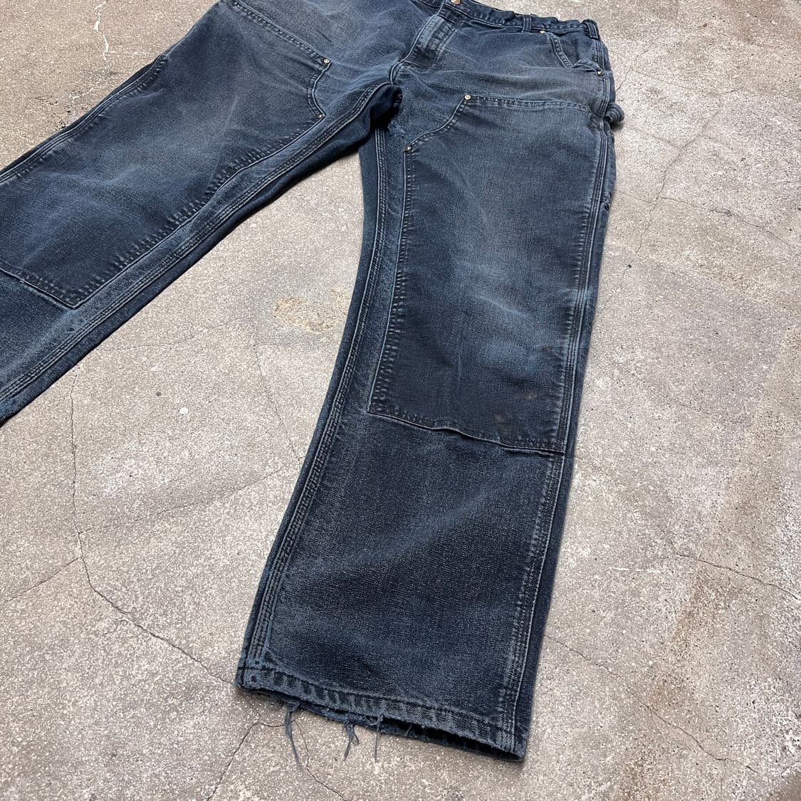 칼하트 더블니 블랙 USA 38 상품이미지4