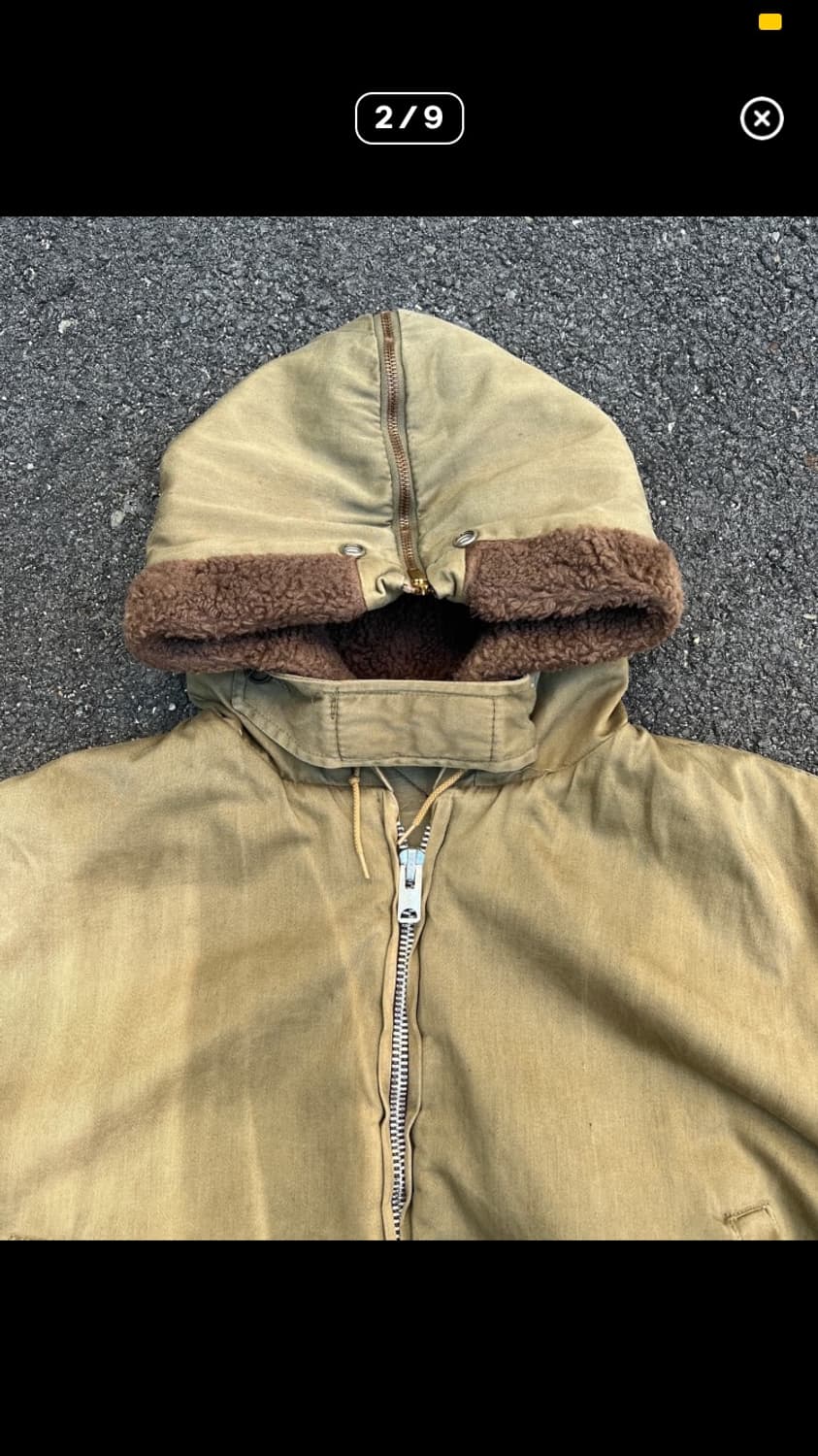 70s 선페이드 밀리터리 파카 상품이미지5