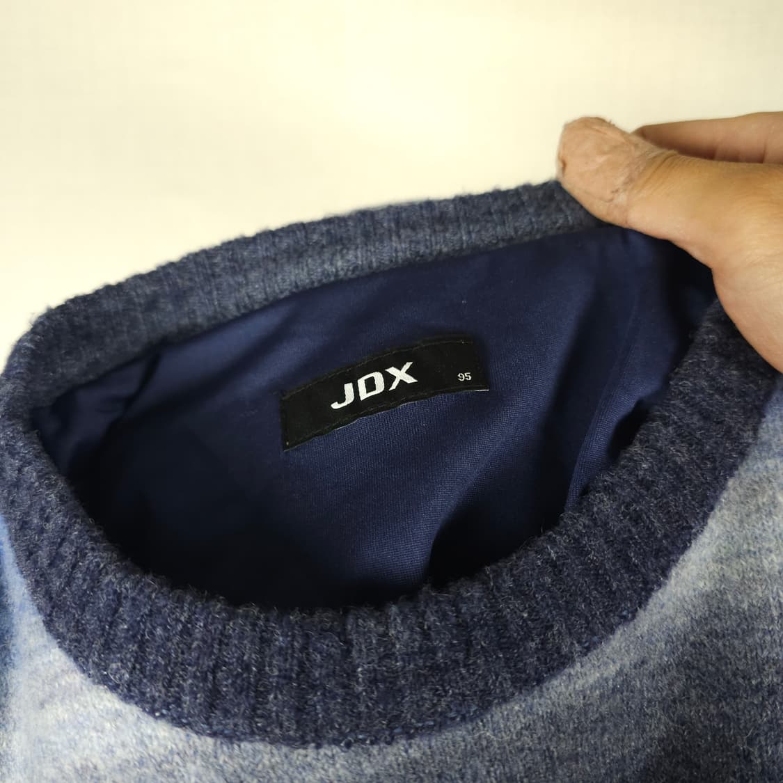 JDX 방풍 라운드니트티 남자95사이즈  상품이미지3