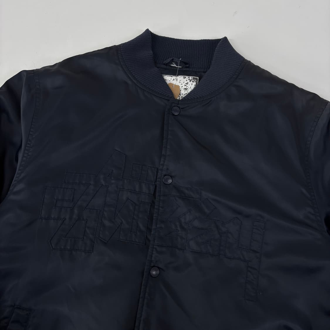 스투시 00s 스펠아웃 바시티 자켓 상품이미지2