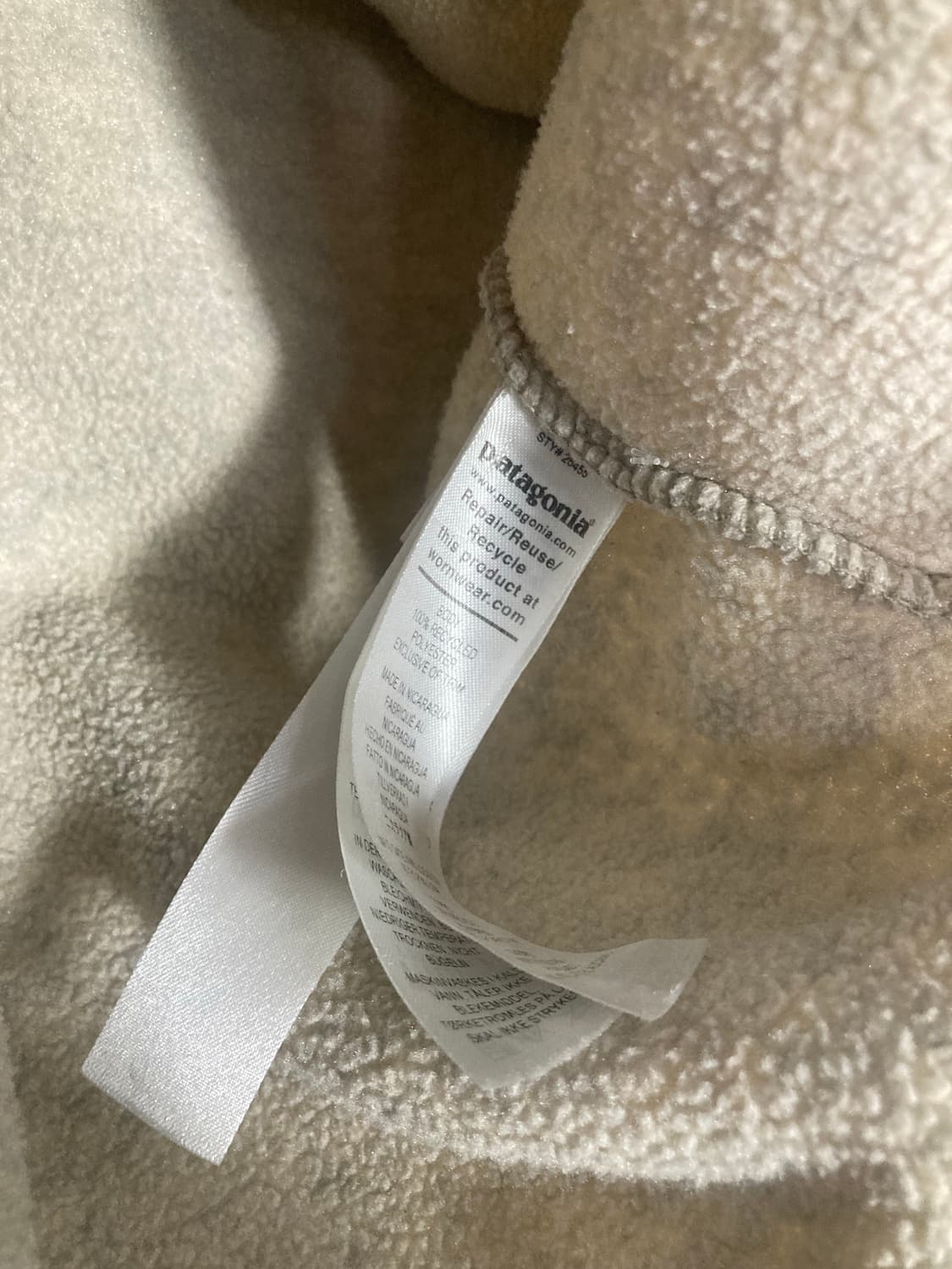 파타고니아 신칠라 오트밀/민트 (S) 상품이미지4