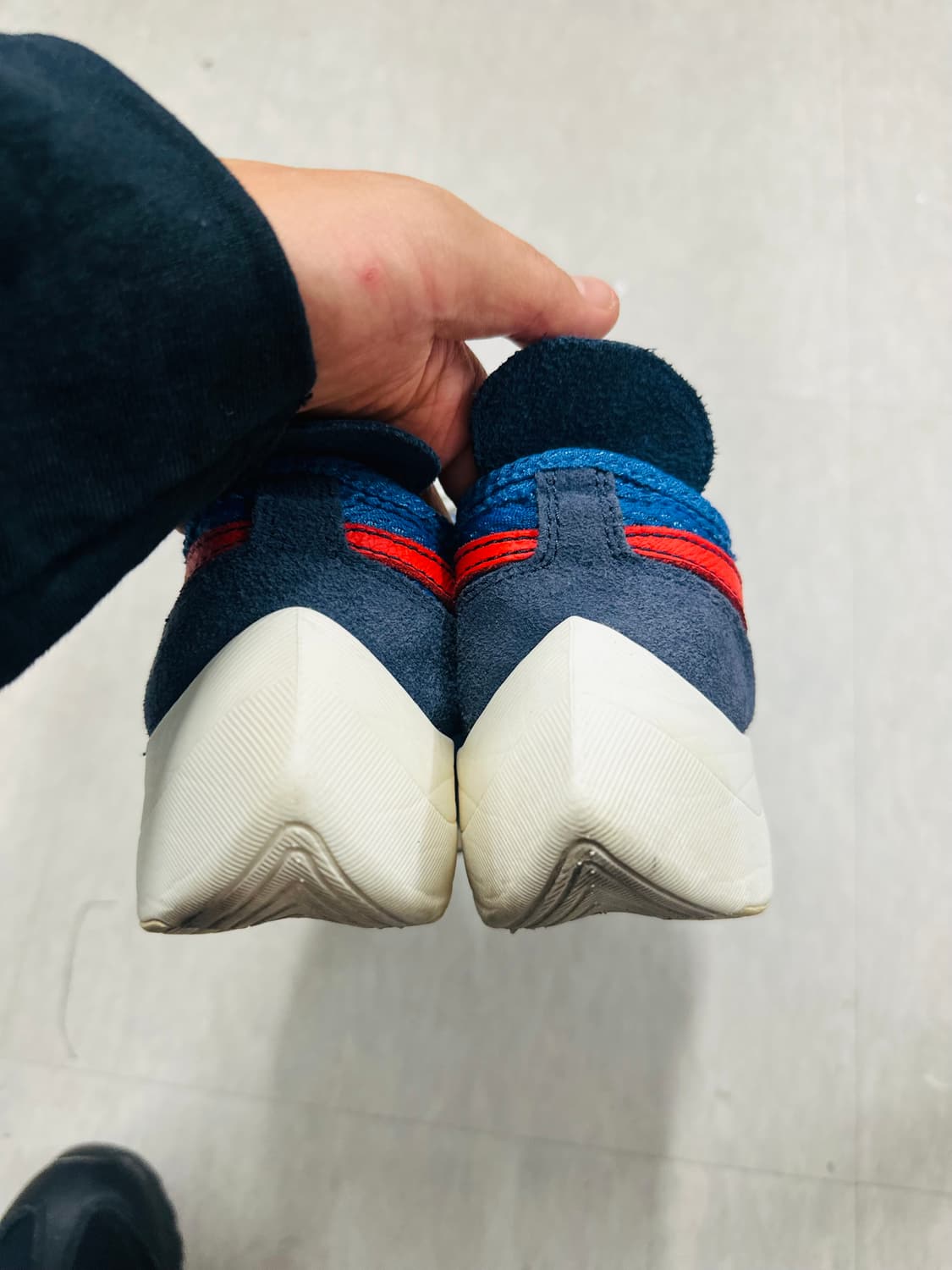  정품 나이키 문레이서 QS 마운틴 블루 270mm 판매합니다  상품이미지9