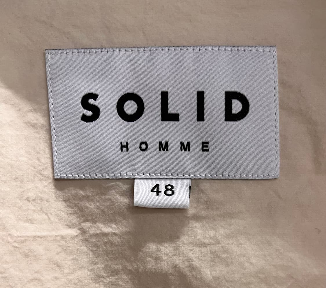 솔리드옴므 아이보리 셔츠 48 상품이미지2