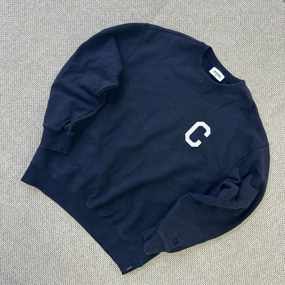 M 커버낫 C로고 크루넥 맨투맨 0410D 상품이미지1