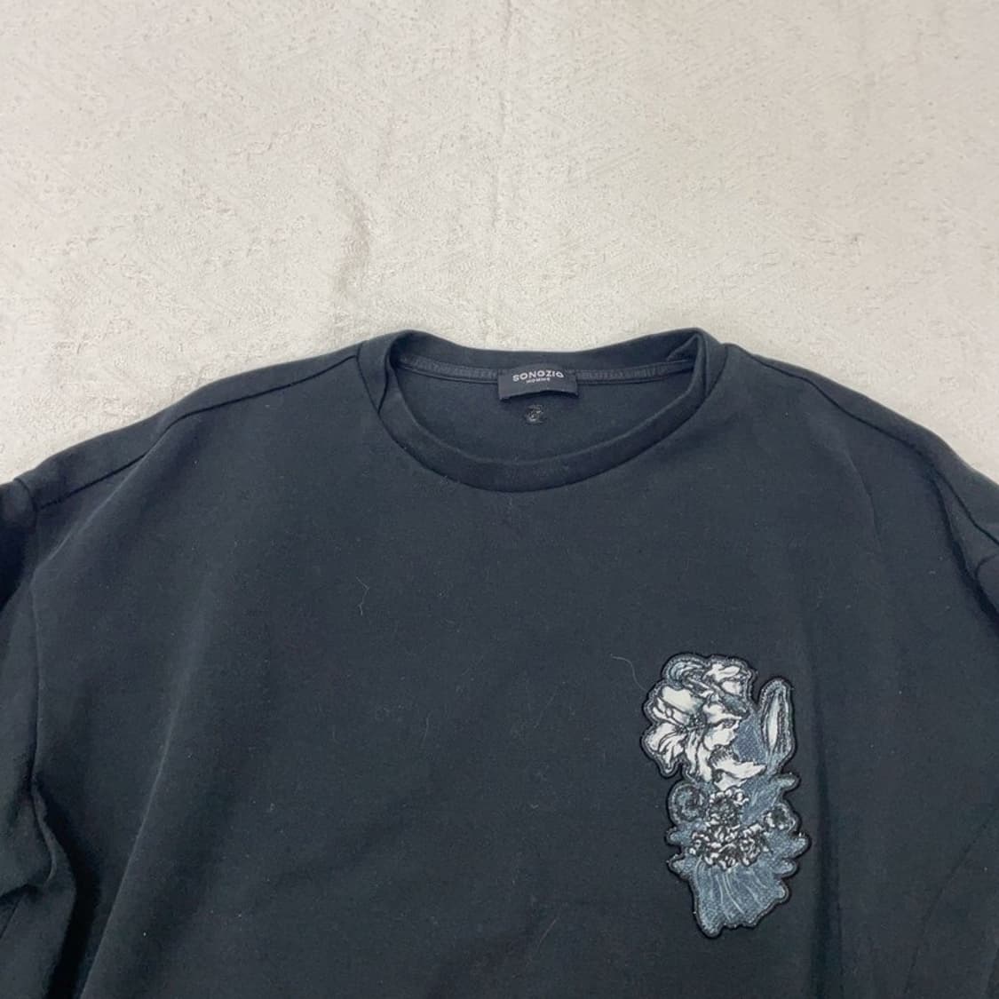 [105] 송지오옴므 플라워 맨투맨 상품이미지4