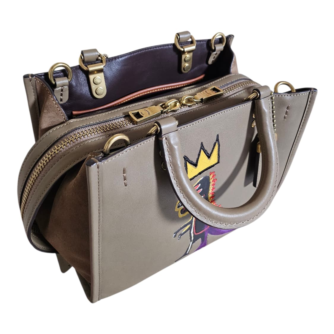 코치 바스키아 로그25 한정판 | 스트랩 3종 풀구성 | 거의 새상품 상품이미지5