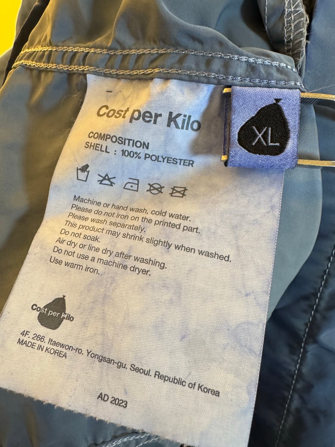 [XL]코스트퍼킬로 페럿루퍼 셔츠 블루 상품이미지4