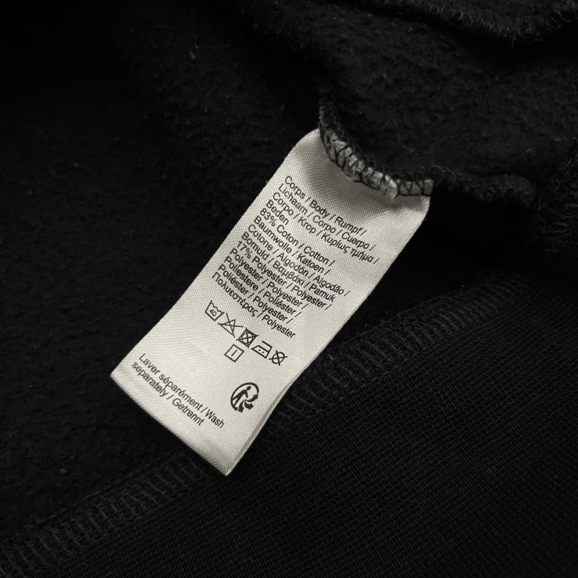 폴로 랄프로렌 레드포니 블랙 후드 M 상품이미지6