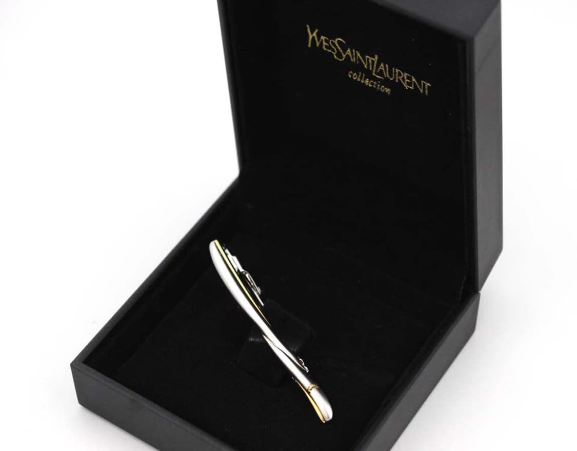 입생로랑 A+등급 5.4cm 남자 명품 넥타이핀 빈티지 상품이미지1