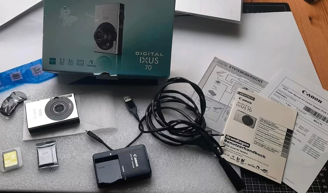 CANON IXUS 70 캐논 익서스 70 빈티지 디지털카메라 디카 상품이미지6