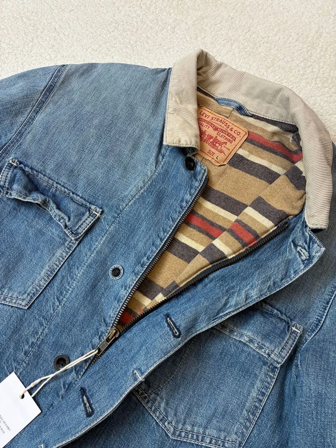 리바이스 90's 안감 블랭킷 워크 덱 자켓 PN6229 상품이미지3
