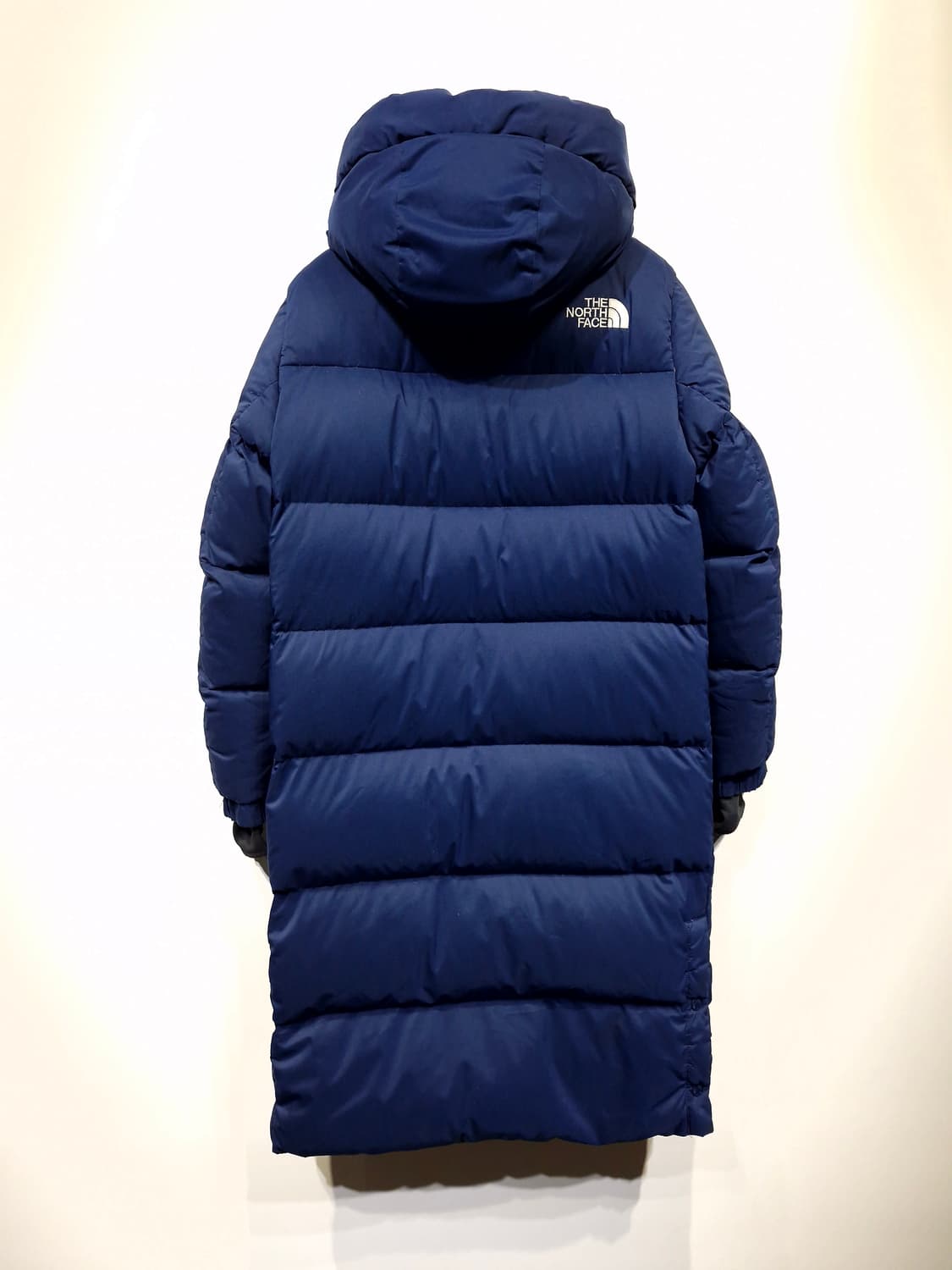 노스페이스 덕다운 롱패딩 네이비(S) 상품이미지2