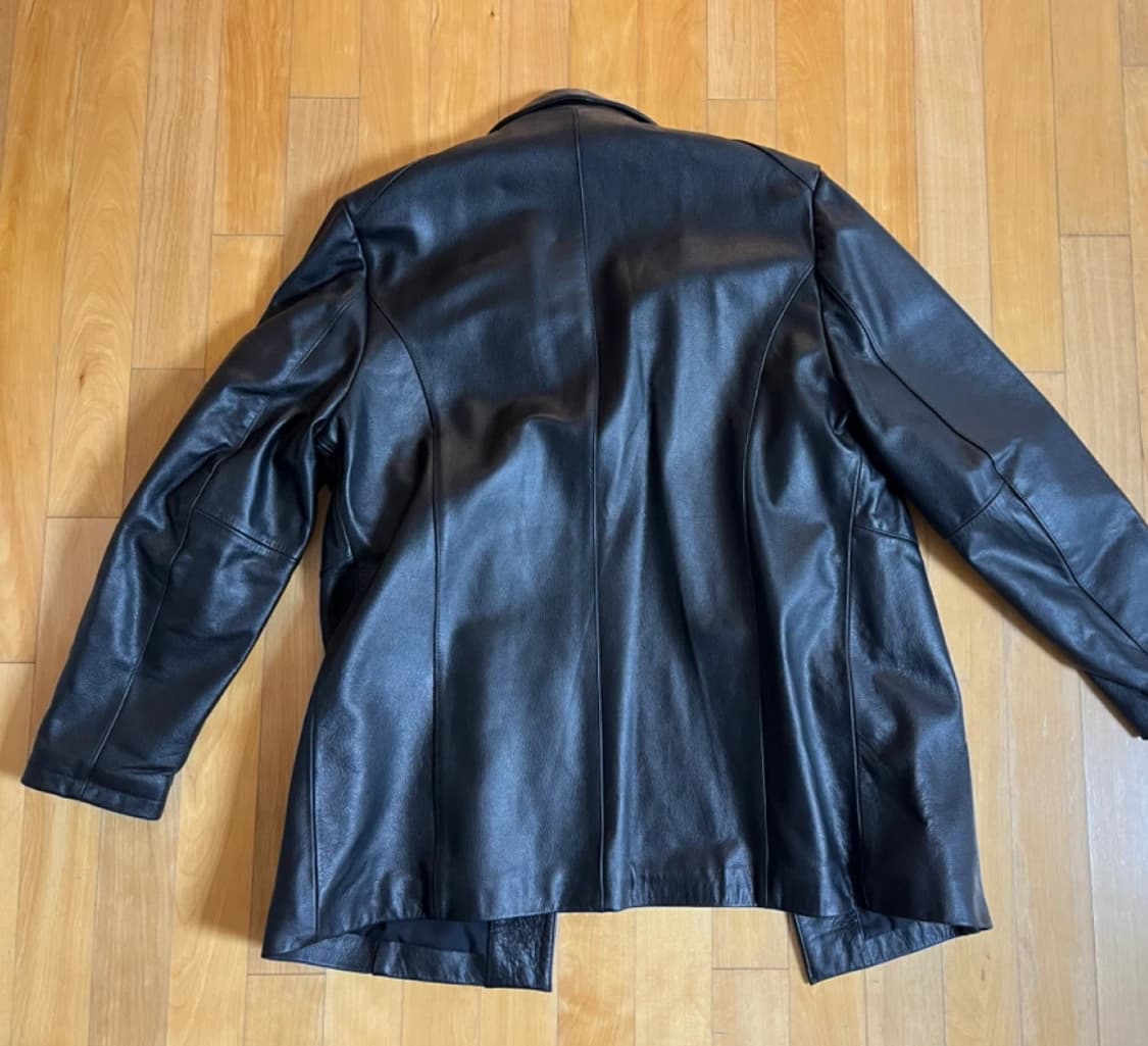 [새상품/소가죽] 레더 카코트  상품이미지2