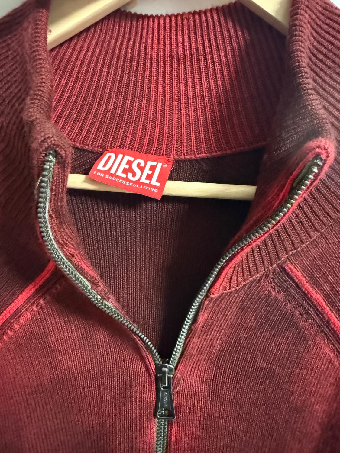 Diesel 디젤 니트집업  상품이미지3