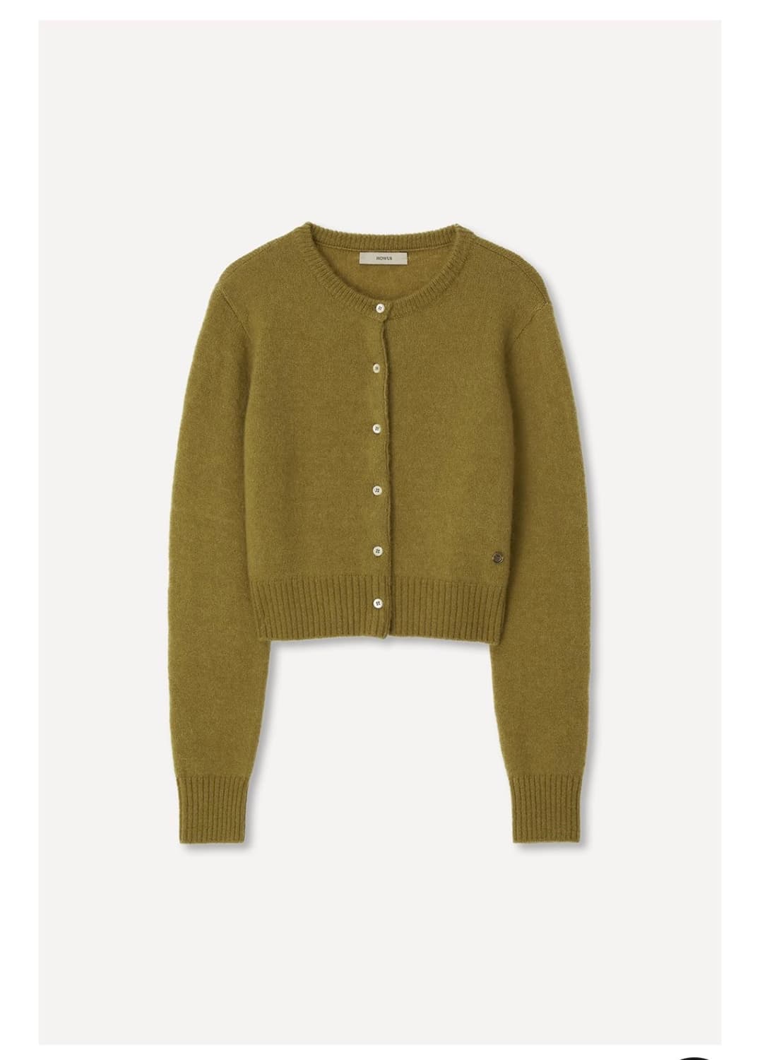 호와스 LIENA CARDIGAN (OLIVE) 상품이미지1