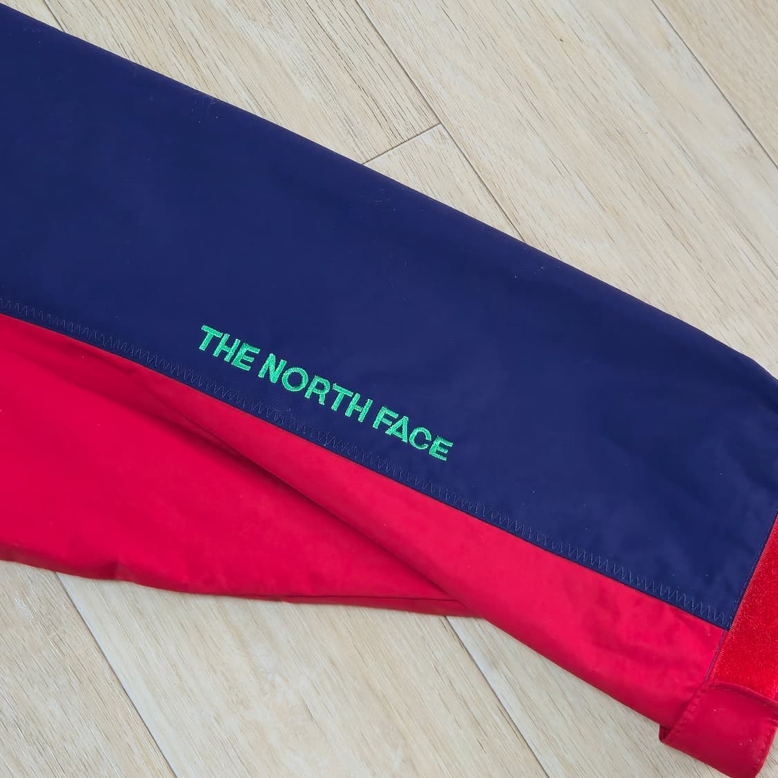 100) 노스페이스 레드 네이비 화이트라벨 바람막이 상품이미지6