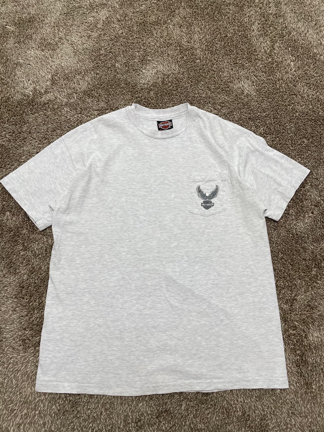 90s harley tee 이글 포켓 티 상품이미지2