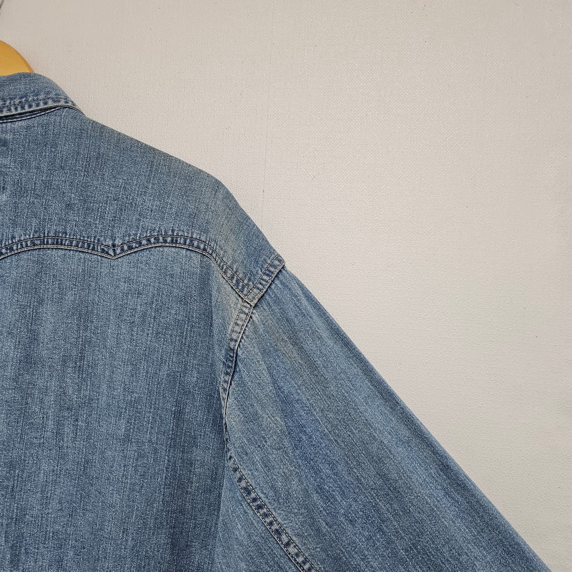 105 90s 빈티지 리바이스 데님 웨스턴 셔츠 상품이미지4
