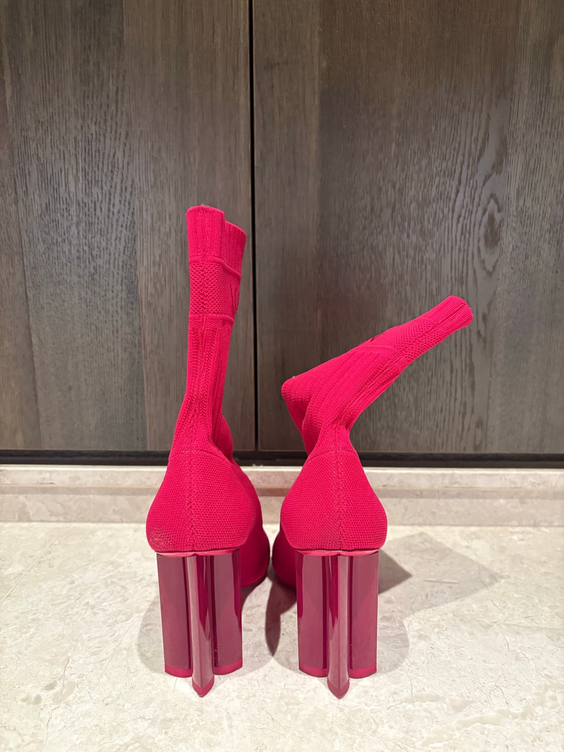 루이비통 LV 삭스 앵클 부츠 핫핑크 37 상품이미지2