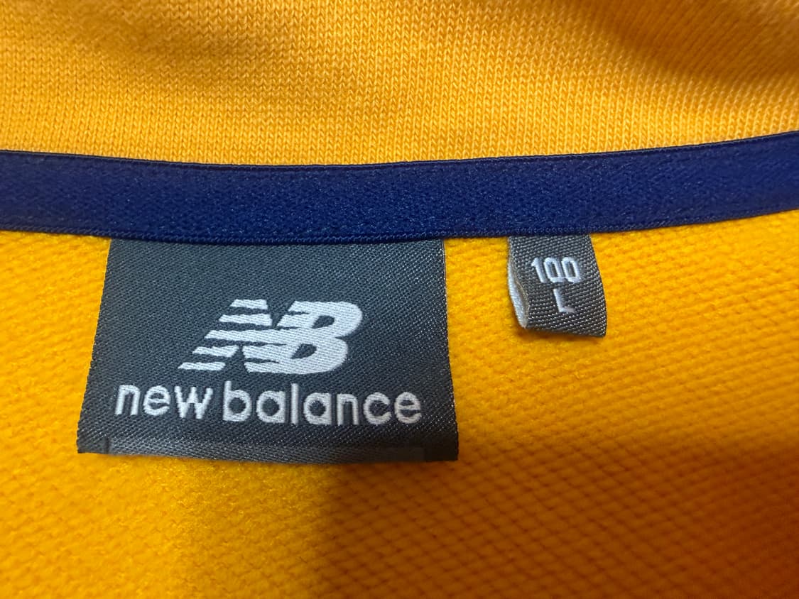 [L] 뉴발란스 옐로우 카라 반집업 맨투맨 상품이미지8