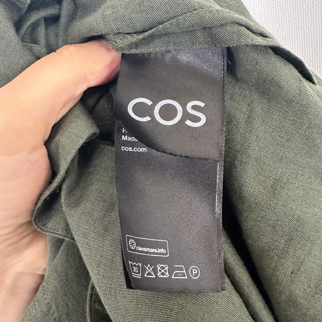 COS 코스 여자 린넨 반팔 남방 셔츠 L 상품이미지7