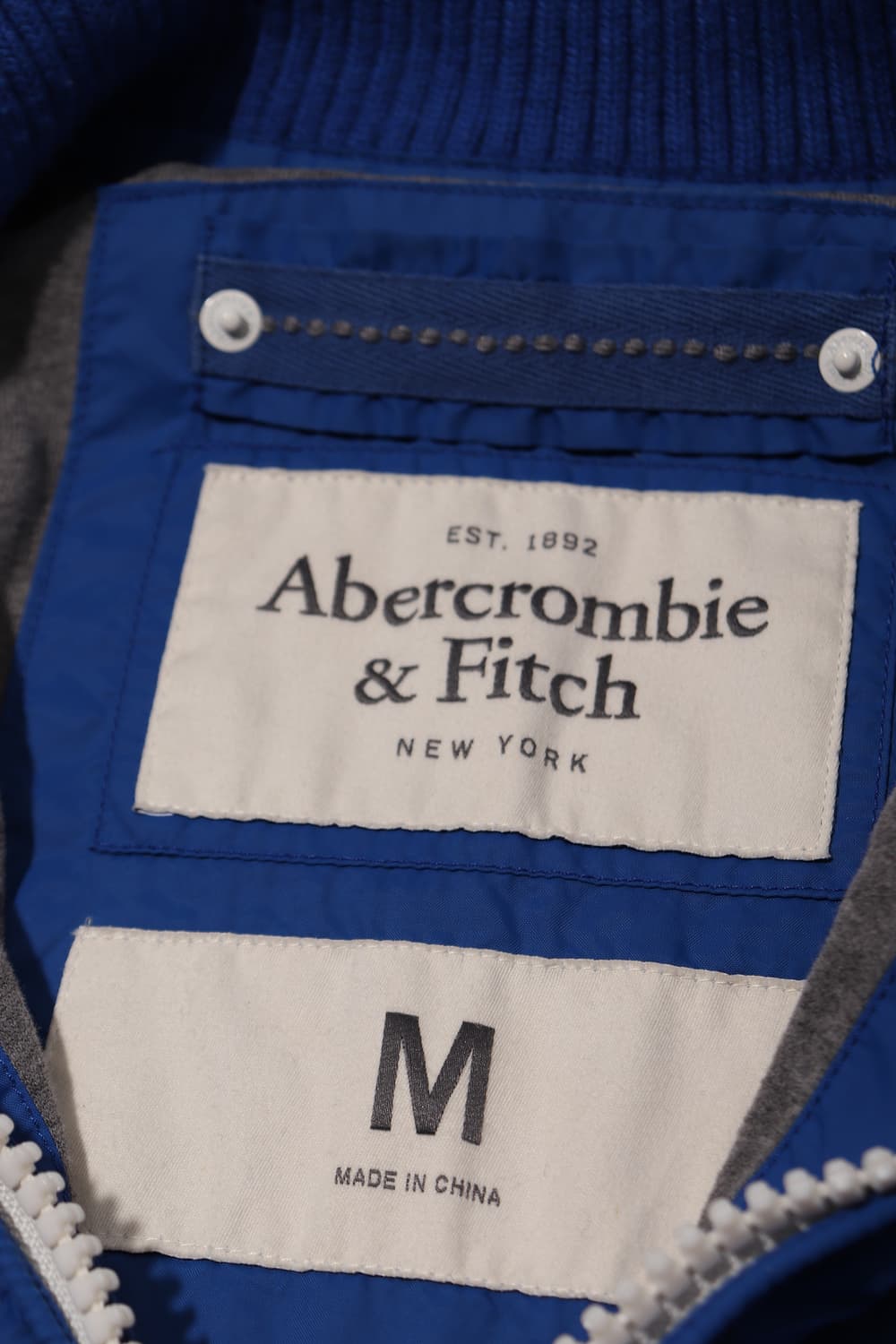 ABERCROMBIE 바람막이 집업 점퍼 size M 상품이미지5