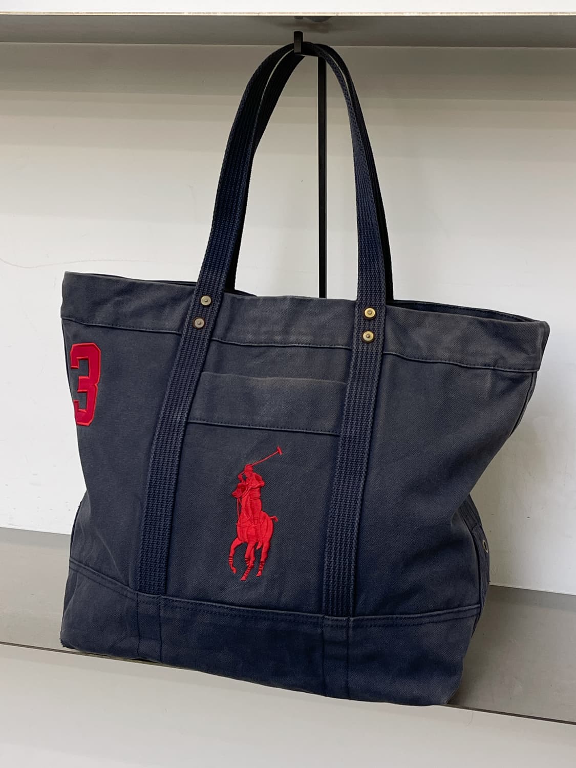 폴로랄프로렌 빅 포니 캔버스 토트백 상품이미지1