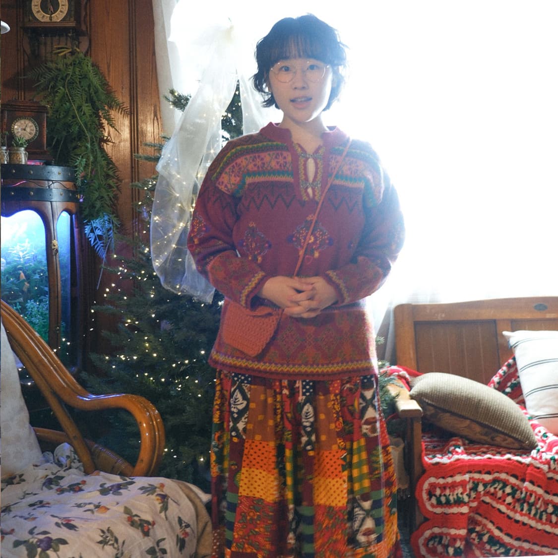 모리엔 플라워 롱스커트 상품이미지9