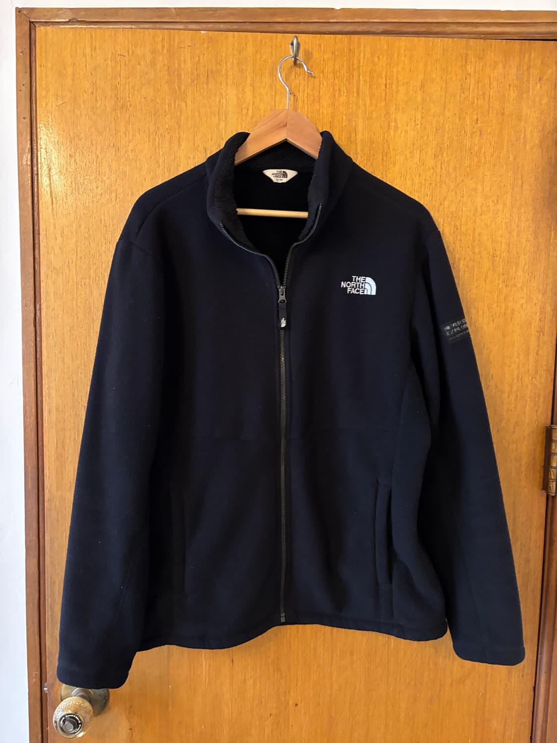 노스페이스 블랙 플리스 자켓 상품이미지1