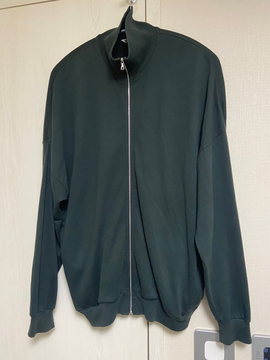 [4] 오라리 슈퍼 하이 게이지 스웻 집 블루종 상품이미지3