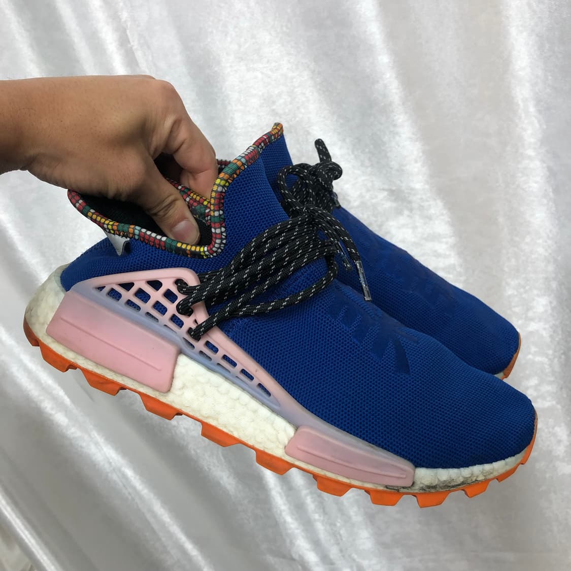 아디다스x퍼렐 윌리엄스 인스피레이션 팩 파우더 블루 운동화 사이즈265  상품이미지8