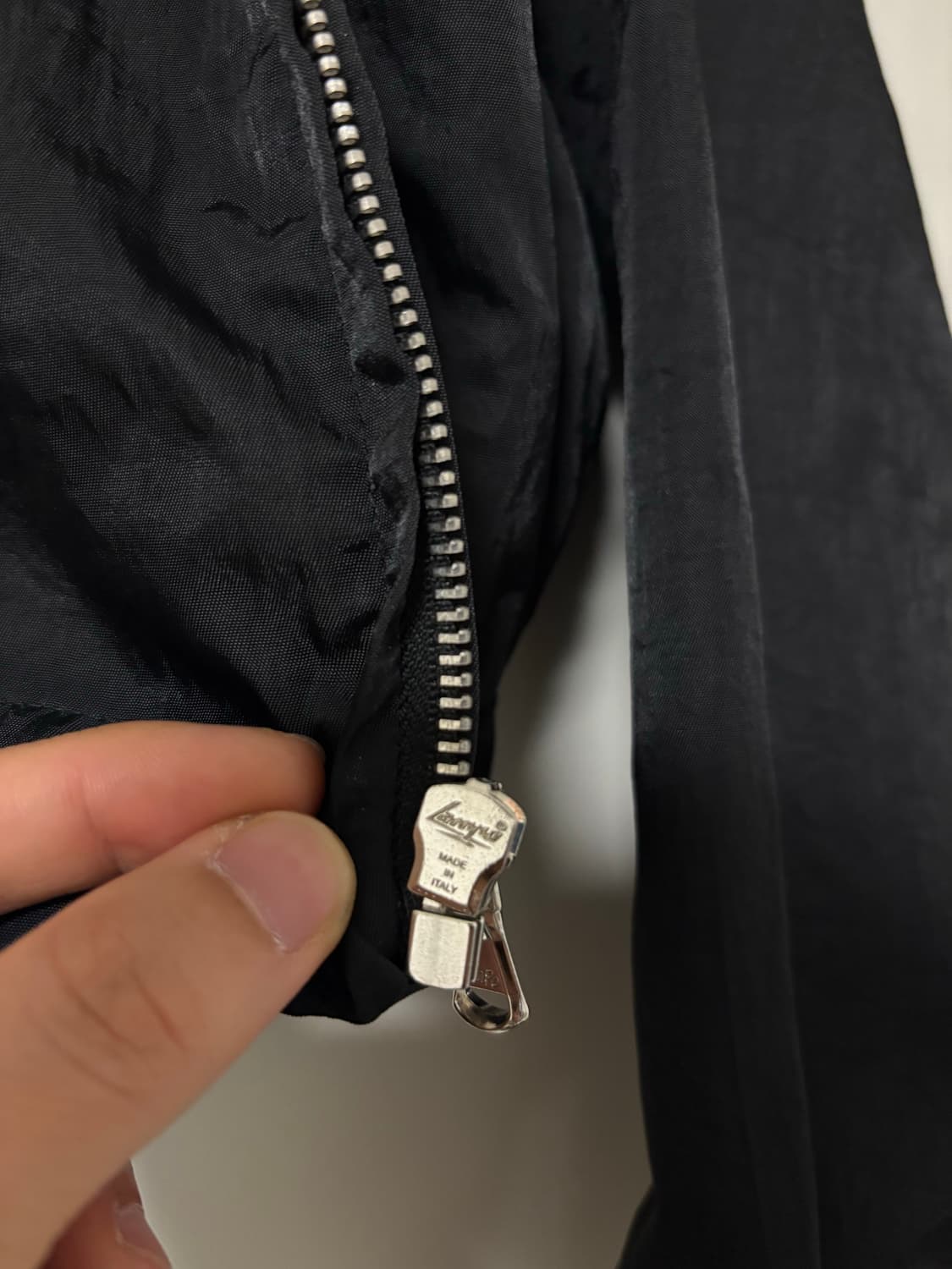 렉토 블랙 집 bowling jacket 상품이미지7