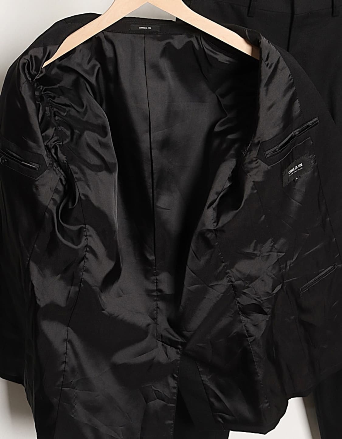 COMME CA ISM Black Suit Set-Up 상품이미지4