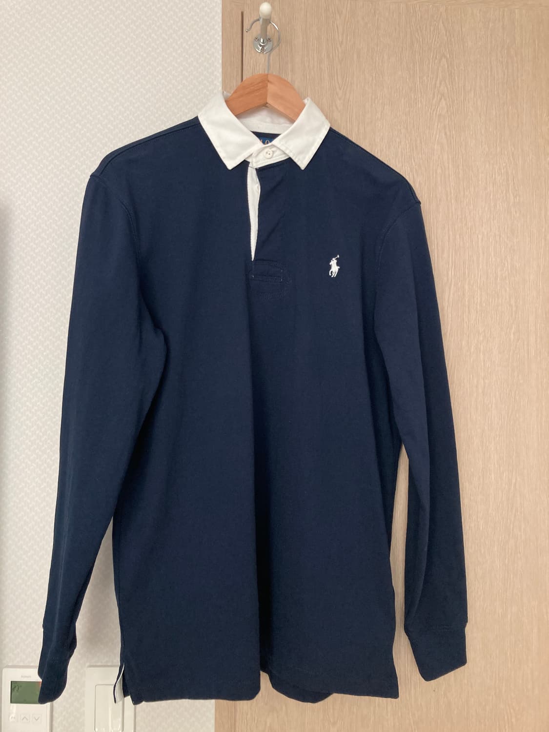 폴로 랄프로렌 네이비 럭비티 M 상품이미지1