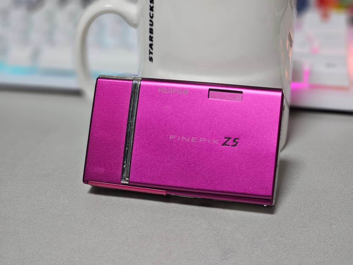 후지필름 파인픽스 z5fd 핑크 아일릿 로하 디카 상품이미지2
