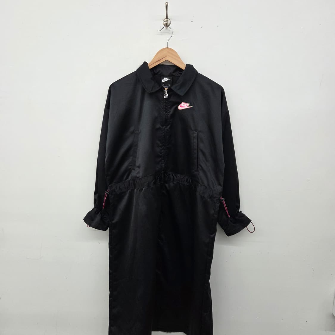 나이키 블랙 롱 바람막이 자켓 여성 XL 상품이미지1