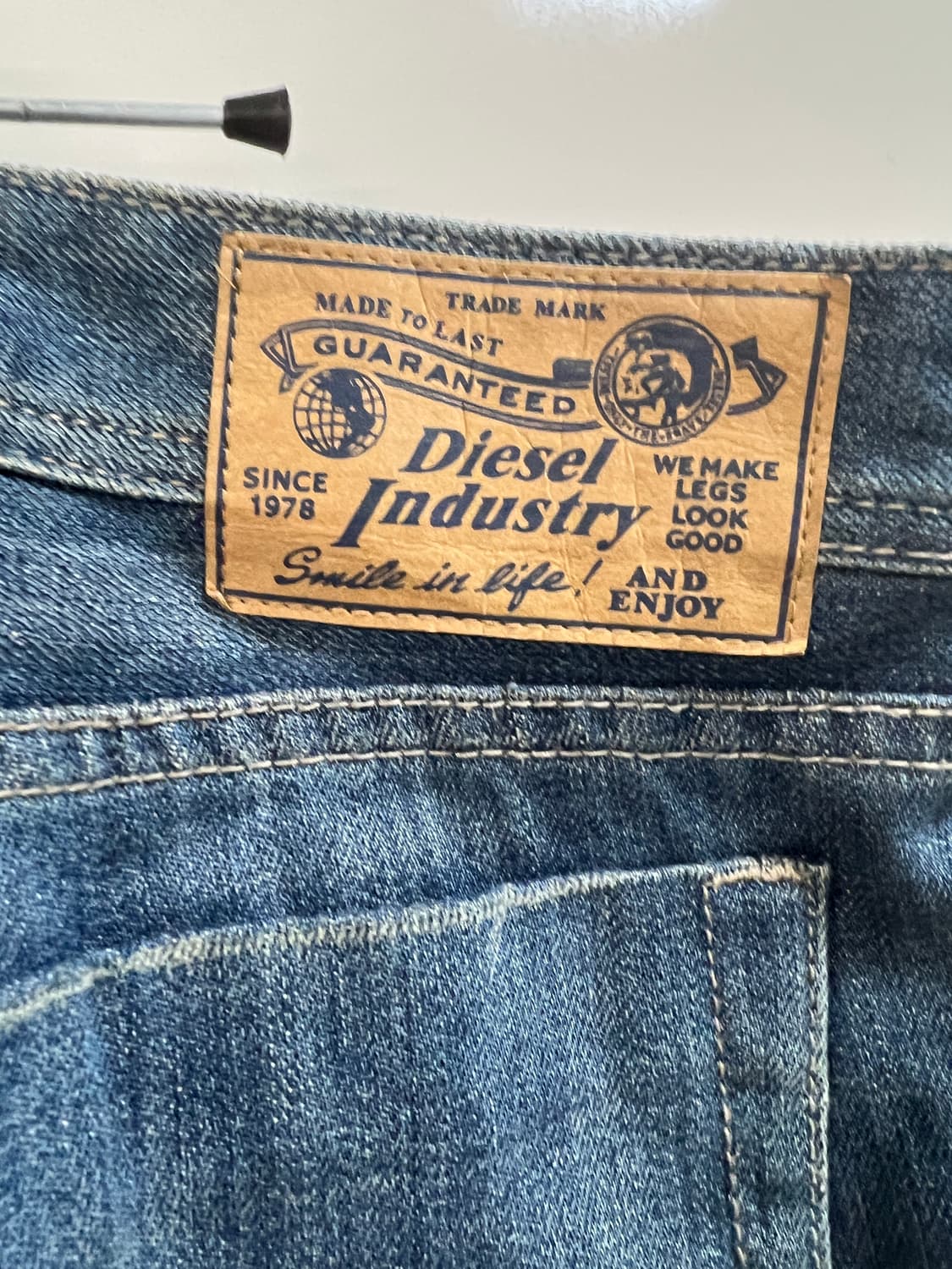 [42인치] 디젤 Diesel zatiny 워싱 데님 팬츠 상품이미지5