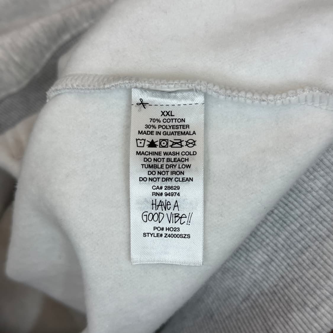 [리오브] 스투시 베이직 애쉬 헤더 후드집업  상품이미지5